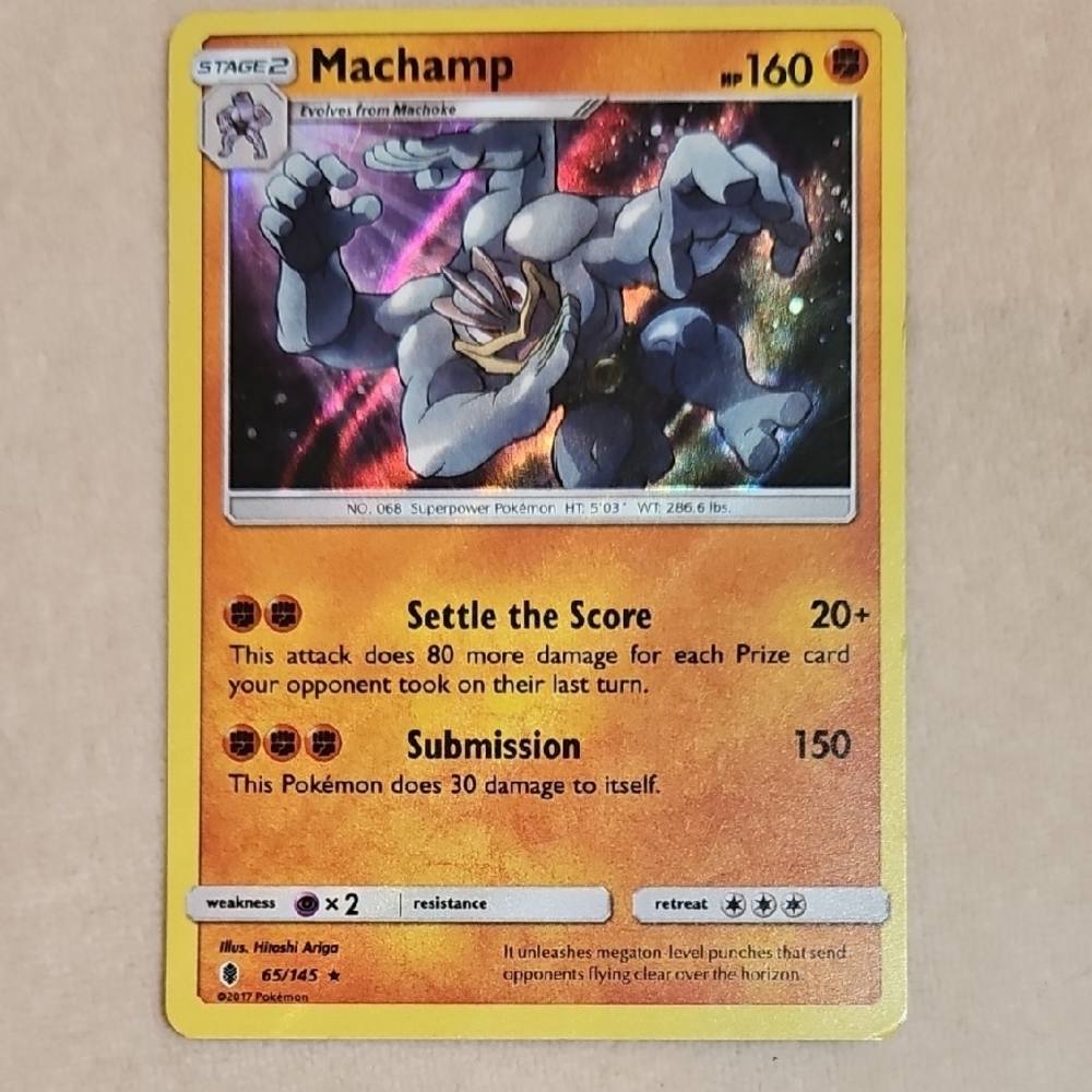 Pokemon Machamp Trading Card - Picture 3 of 4